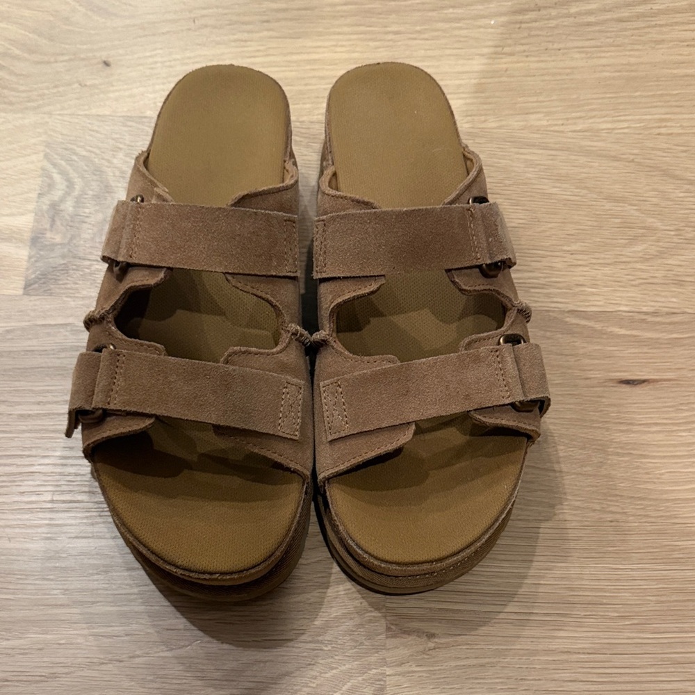 Womans UGG Suede Sandals